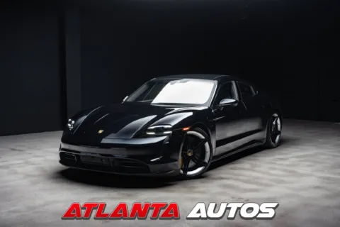 Black 2020 Porsche Taycan Turbo S for sale in Marietta, GA