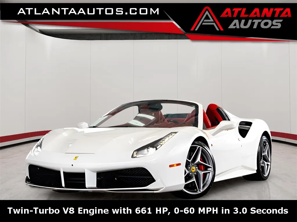 Used 2018 Ferrari 488 Spider for sale in Marietta, GA at Atlanta