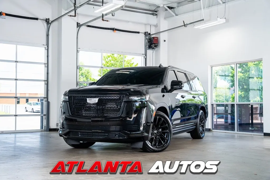 Black 2023 Cadillac Escalade ESV Sport Platinum for sale in Marietta, GA