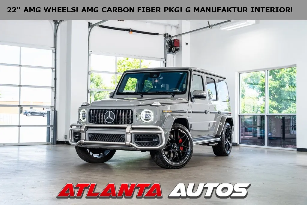 Gray 2021 Mercedes-Benz G-Class G 63 AMG for sale in Marietta, GA
