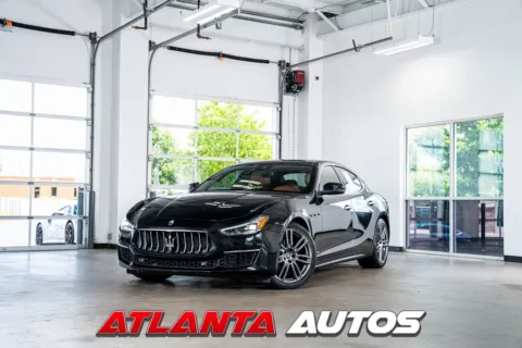 Black 2018 Maserati Ghibli GranLusso for sale in Marietta, GA