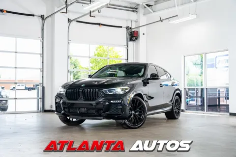 Black 2021 BMW X6 xDrive40i for sale in Marietta, GA