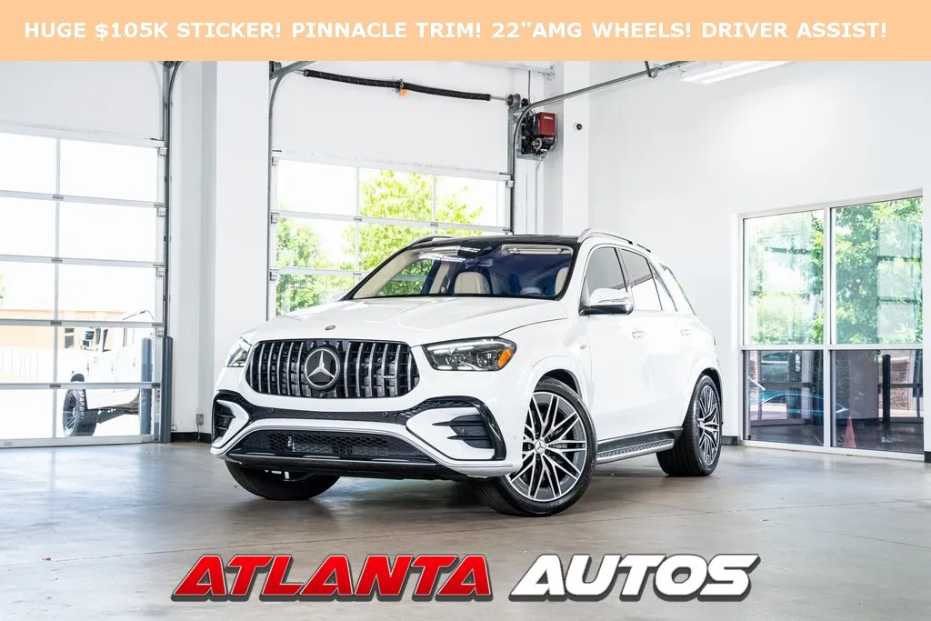 White 2024 Mercedes-Benz GLE 53 AMG for sale in Marietta, GA