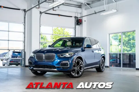 Blue 2021 BMW X5 sDrive40i for sale in Marietta, GA