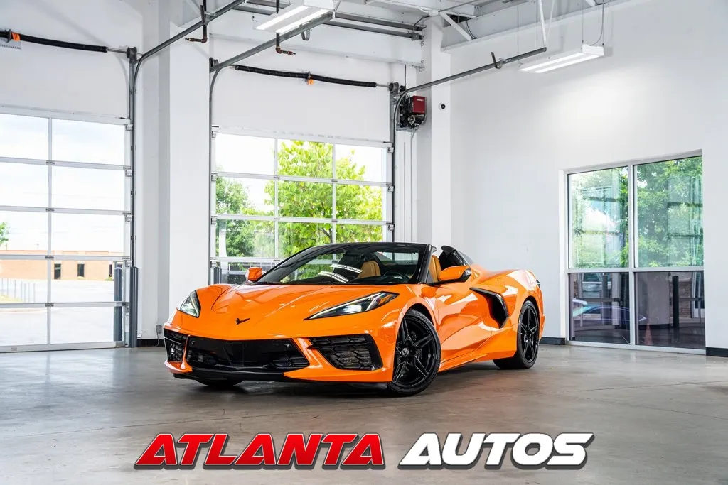 Orange 2023 Chevrolet Corvette Stingray for sale in Marietta, GA