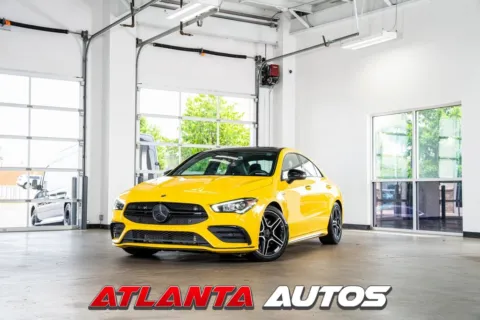 Yellow 2020 Mercedes-Benz CLA 35 AMG for sale in Marietta, GA