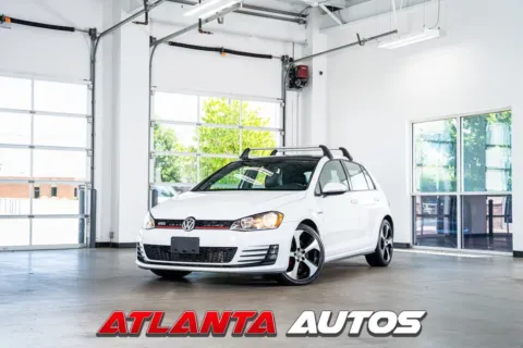 White 2015 Volkswagen Golf GTI 2.0T SE for sale in Marietta, GA