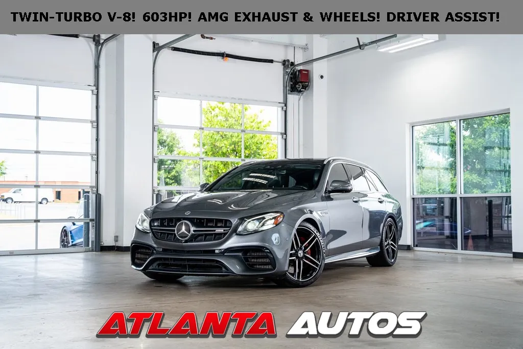 Gray 2019 Mercedes-Benz E-Class E 63 S AMG for sale in Marietta, GA