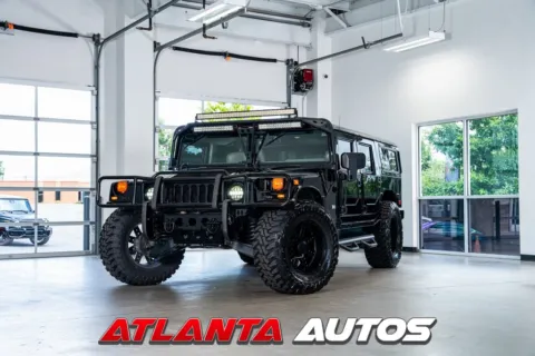 Black 2002 Hummer H1 Enclosed for sale in Marietta, GA