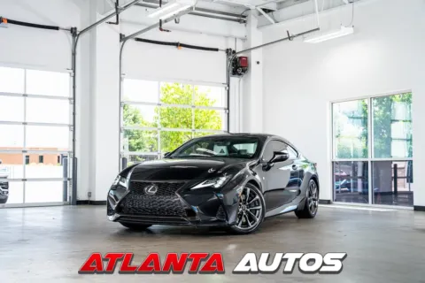 Black 2022 Lexus RC 350 F Sport for sale in Marietta, GA