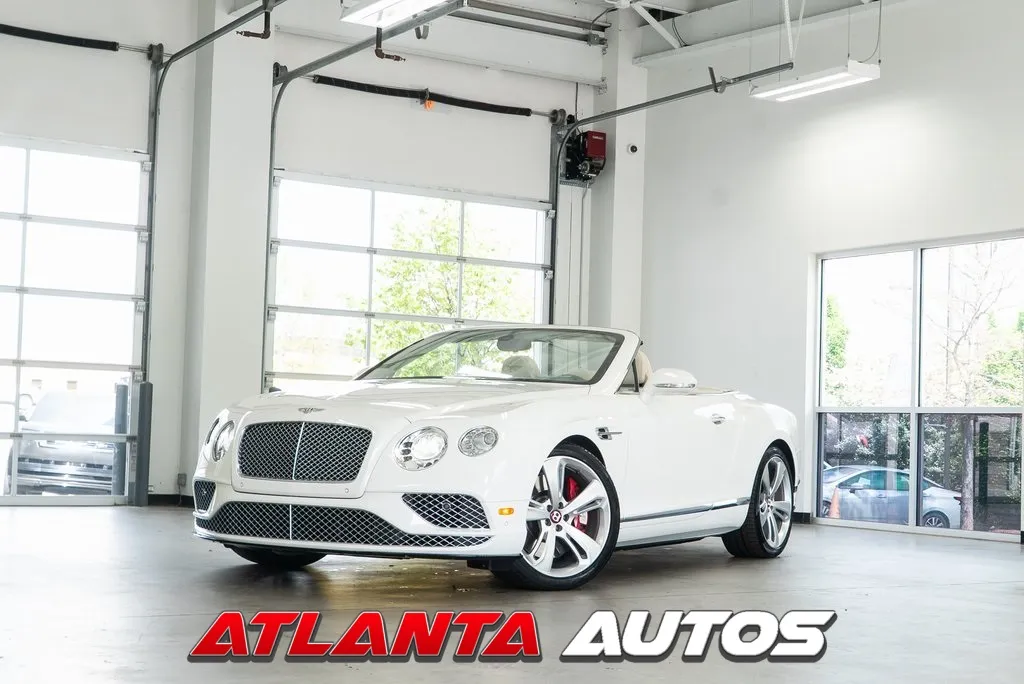 White 2017 Bentley Continental GT V8 S for sale in Marietta, GA