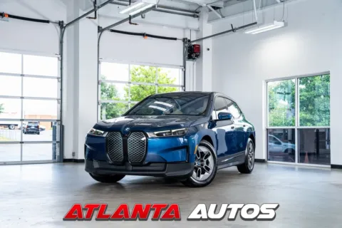 Blue 2022 BMW iX xDrive50 for sale in Marietta, GA