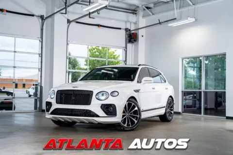 White 2022 Bentley Bentayga V8 for sale in Marietta, GA
