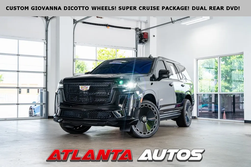 Black 2023 Cadillac Escalade V-Series for sale in Marietta, GA