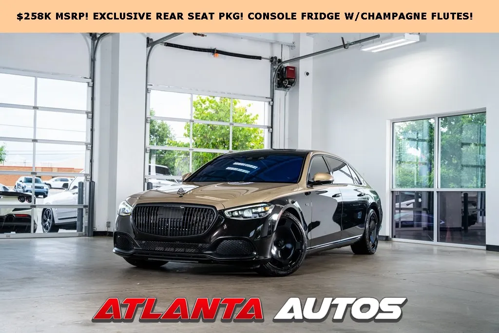 Black 2022 Mercedes-Benz S-Class Maybach S 680 for sale in Marietta, GA