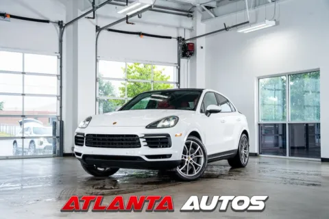 White 2021 Porsche Cayenne Coupe for sale in Marietta, GA
