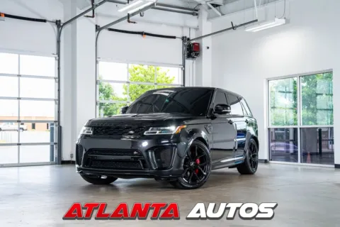 Black 2019 Land Rover Range Rover Sport SVR for sale in Marietta, GA