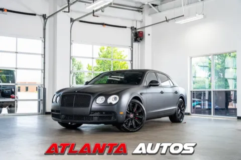 Black 2015 Bentley Flying Spur V8 for sale in Marietta, GA