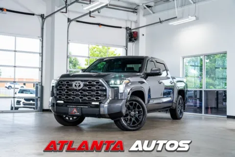 Gray 2024 Toyota Tundra Platinum for sale in Marietta, GA