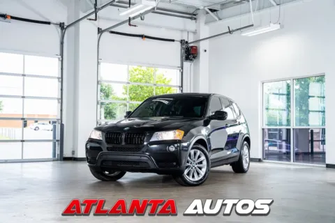 Black 2014 BMW X3 xDrive28i for sale in Marietta, GA