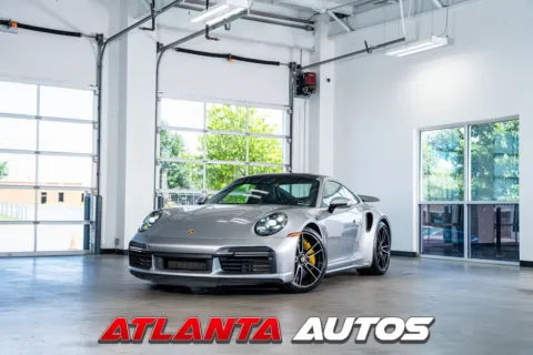 Silver 2021 Porsche 911 Turbo S for sale in Marietta, GA