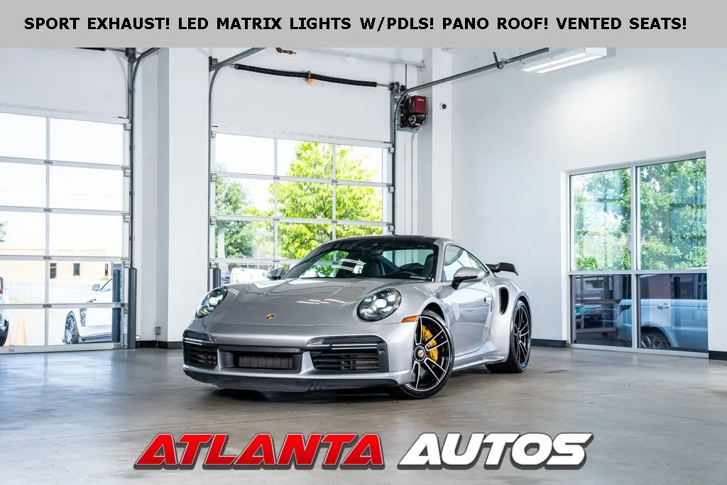 Silver 2021 Porsche 911 Turbo S for sale in Marietta, GA