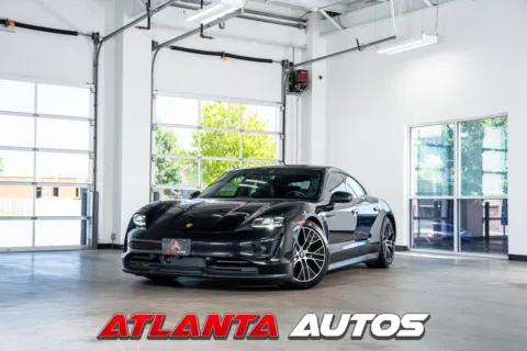 Black 2021 Porsche Taycan 4S for sale in Marietta, GA