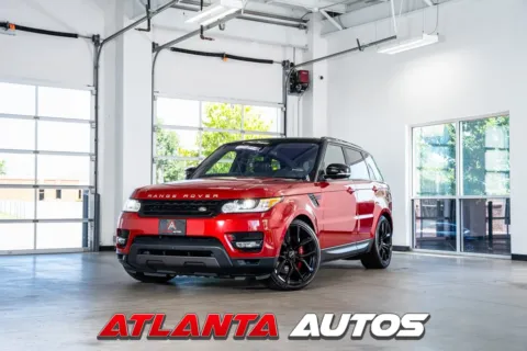 Red 2016 Land Rover Range Rover Sport 5.0L V8 Supercharged for sale in Marietta, GA