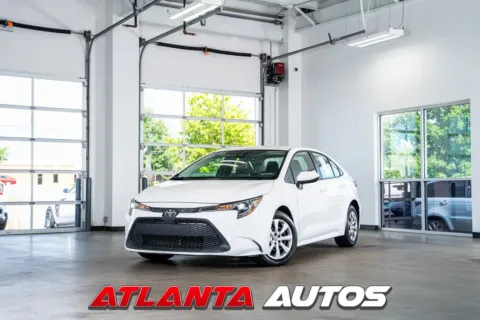 Green 2020 Toyota Corolla LE for sale in Marietta, GA
