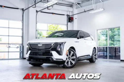 White 2025 Cadillac Escalade IQ Luxury 1 for sale in Marietta, GA