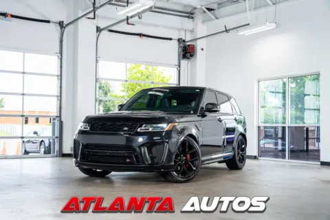 Black 2020 Land Rover Range Rover Sport SVR for sale in Marietta, GA