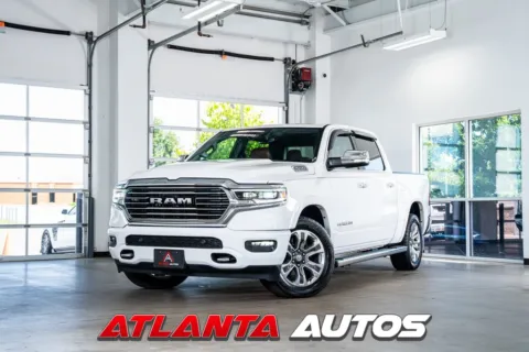 White 2022 Ram 1500 Laramie Longhorn for sale in Marietta, GA