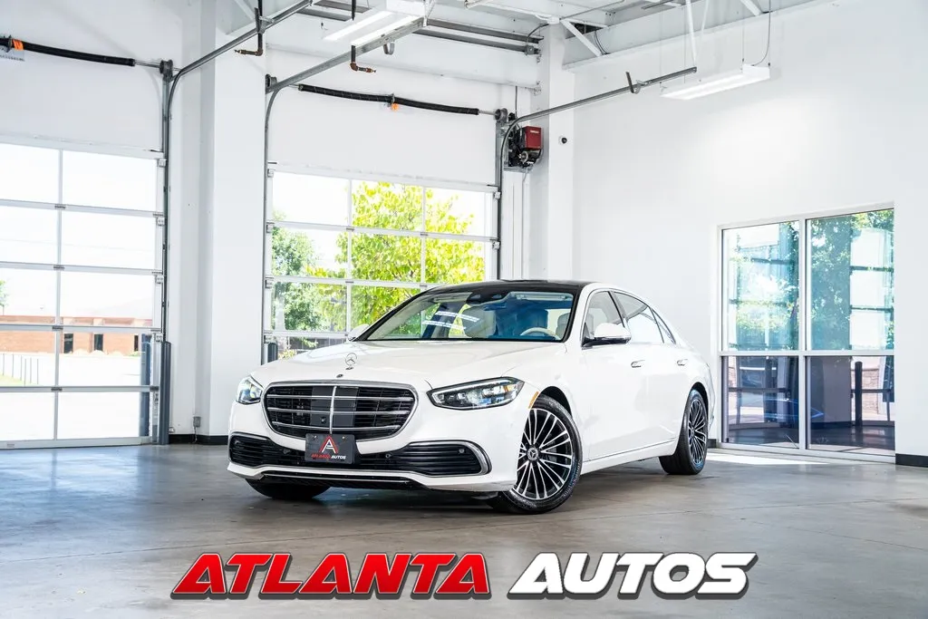 White 2022 Mercedes-Benz S-Class S 580 for sale in Marietta, GA