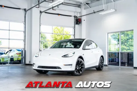 White 2021 Tesla Model Y Long Range for sale in Marietta, GA