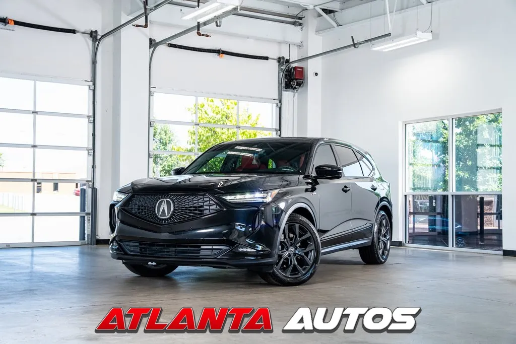 Black 2022 Acura MDX A-Spec for sale in Marietta, GA