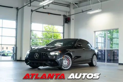 Black 2021 Mercedes-Benz E-Class E 63 S AMG for sale in Marietta, GA