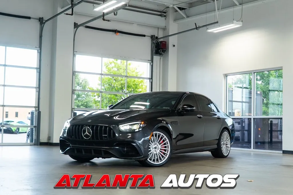 Black 2021 Mercedes-Benz E-Class E 63 S AMG for sale in Marietta, GA