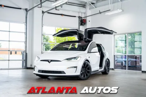 White 2022 Tesla Model X Plaid for sale in Marietta, GA