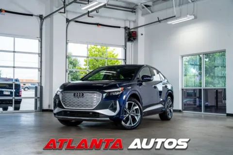 Blue 2024 Audi Q4 e-tron Premium for sale in Marietta, GA