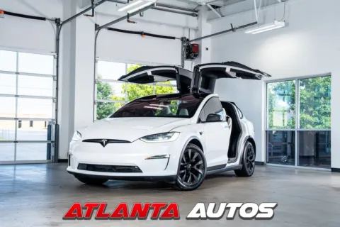 White 2022 Tesla Model X Plaid for sale in Marietta, GA
