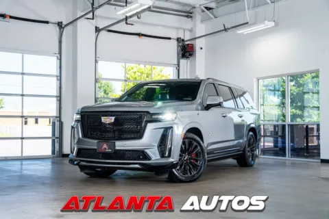 Silver 2023 Cadillac Escalade ESV V-Series for sale in Marietta, GA