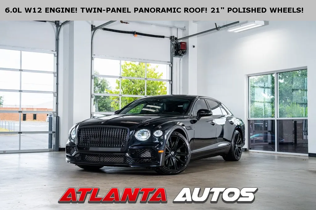 Black 2020 Bentley Flying Spur W12 for sale in Marietta, GA