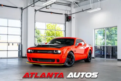 Orange 2016 Dodge Challenger SRT Hellcat for sale in Marietta, GA