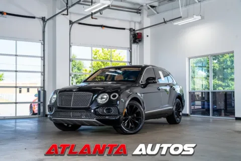 Black 2017 Bentley Bentayga W12 for sale in Marietta, GA