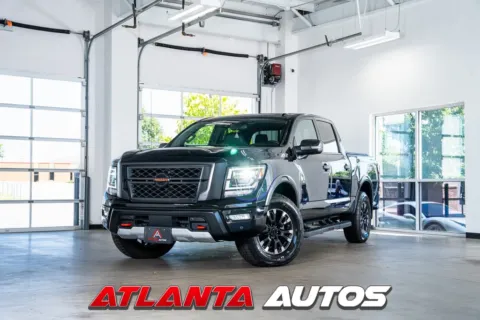Black 2020 Nissan Titan PRO-4X for sale in Marietta, GA