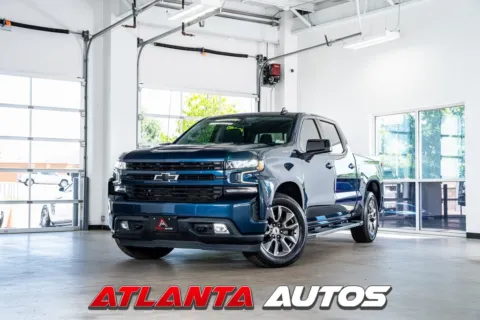 Blue 2022 Chevrolet Silverado 1500 LTD RST for sale in Marietta, GA