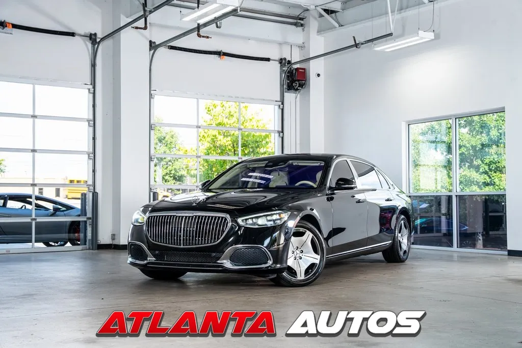Black 2022 Mercedes-Benz S-Class Maybach S 580 for sale in Marietta, GA