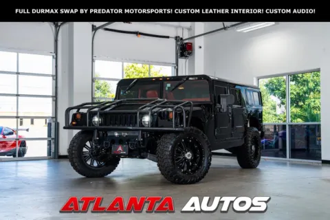 Black 2002 Hummer H1 Enclosed for sale in Marietta, GA