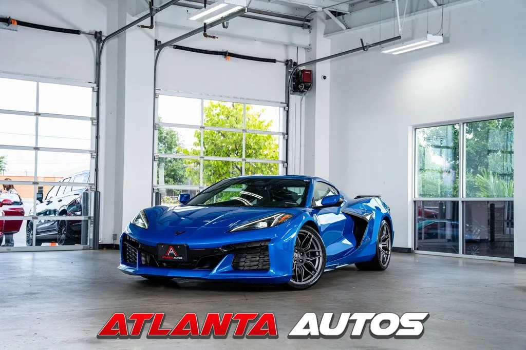 Blue 2025 Chevrolet Corvette Z06 for sale in Marietta, GA