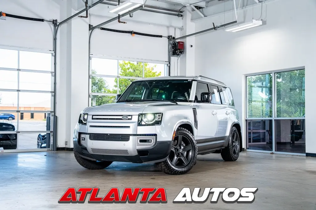 Silver 2021 Land Rover Defender 110 SE for sale in Marietta, GA